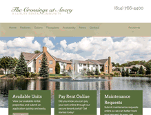 Tablet Screenshot of crossingsatavery.com